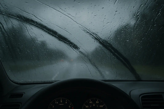 front windshield on rainy days
