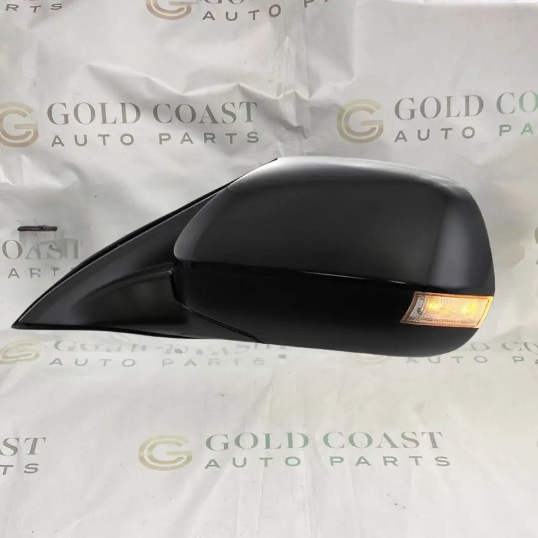 2009-2014 ACURA  TSX MIRROR WITH LAMP (LH) GC09ACTSXMRWLLHBLK Gold Coast Multisystems