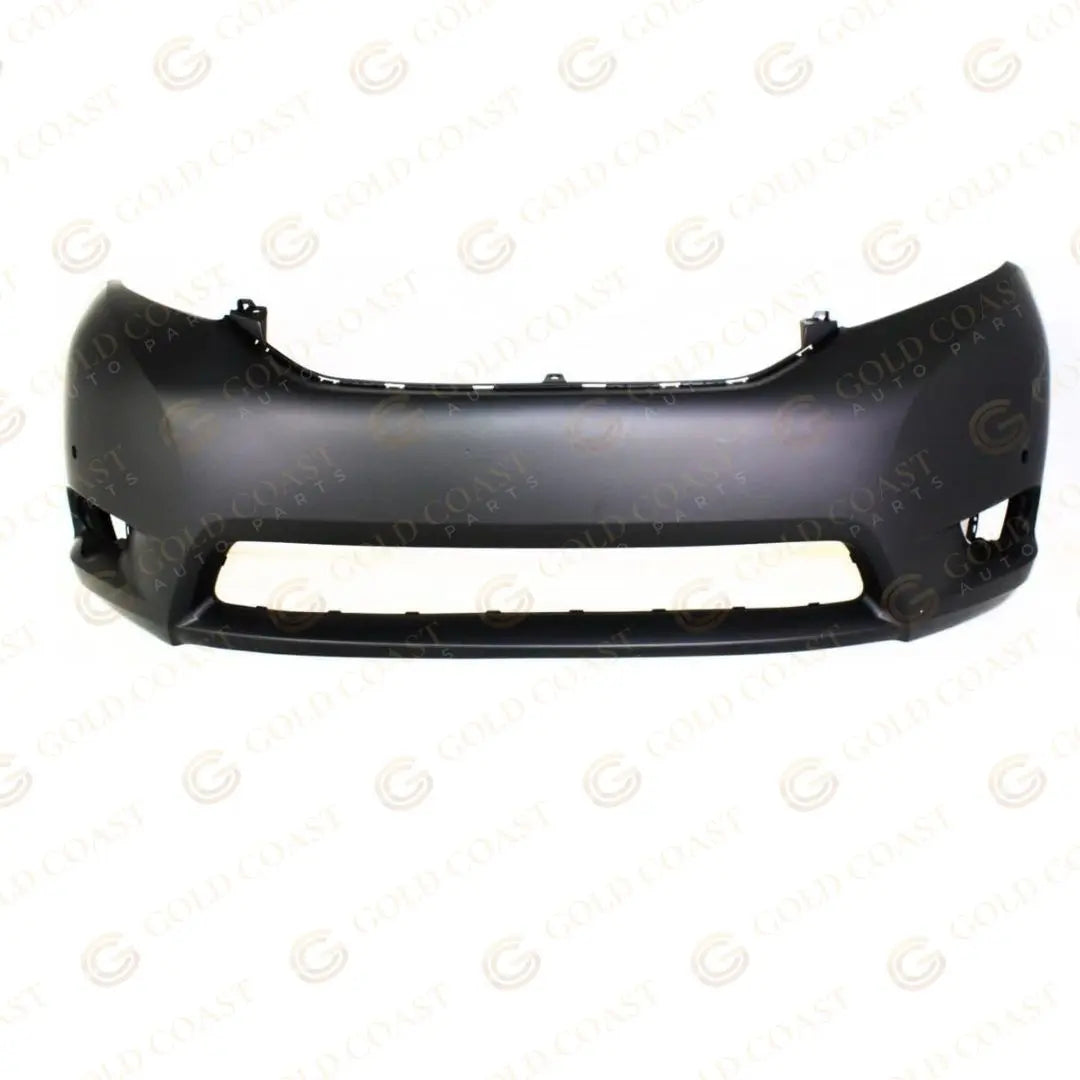 2011-2017 Toyota Sienna Front Bumper Cover Base|L|LE|XLE TO1000369