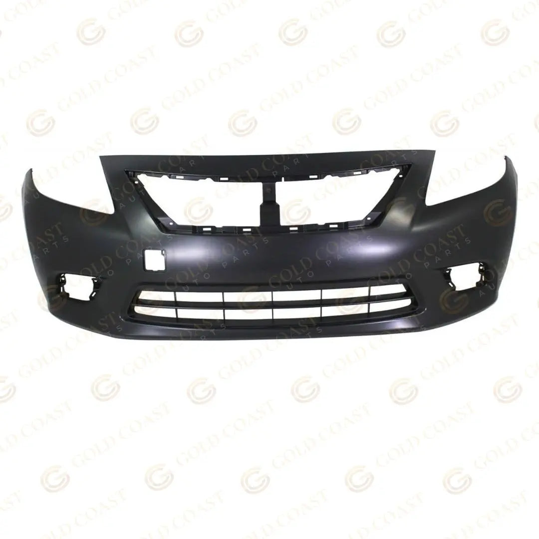 2012-2014 Nissan Versa Front Bumper Cover Sedan (S) NI1000284 Gold Coast Auto Parts