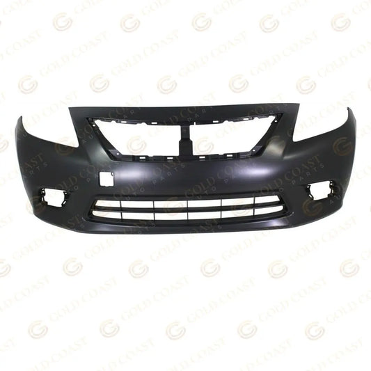 2012-2014 Nissan Versa Front Bumper Cover Sedan (S) NI1000284 Gold Coast Auto Parts