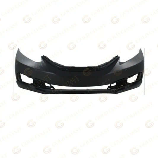 2013-2015 Honda Civic Front Bumper Cover Sedan Primed  HO1000290 Gold Coast Auto Parts