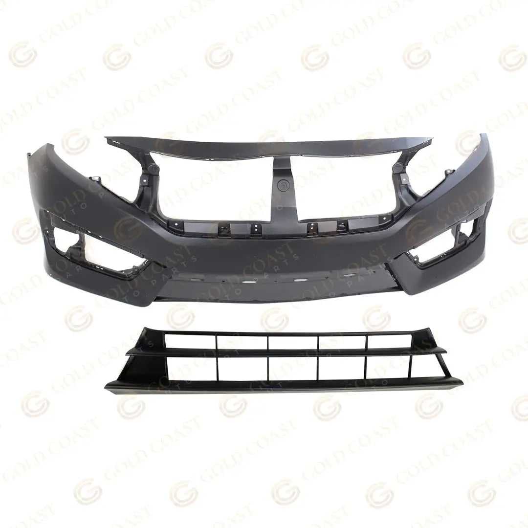 2016-2018 Honda Civic Front Bumper Cover (CAPA) HO1000306C Gold Coast Multisystems
