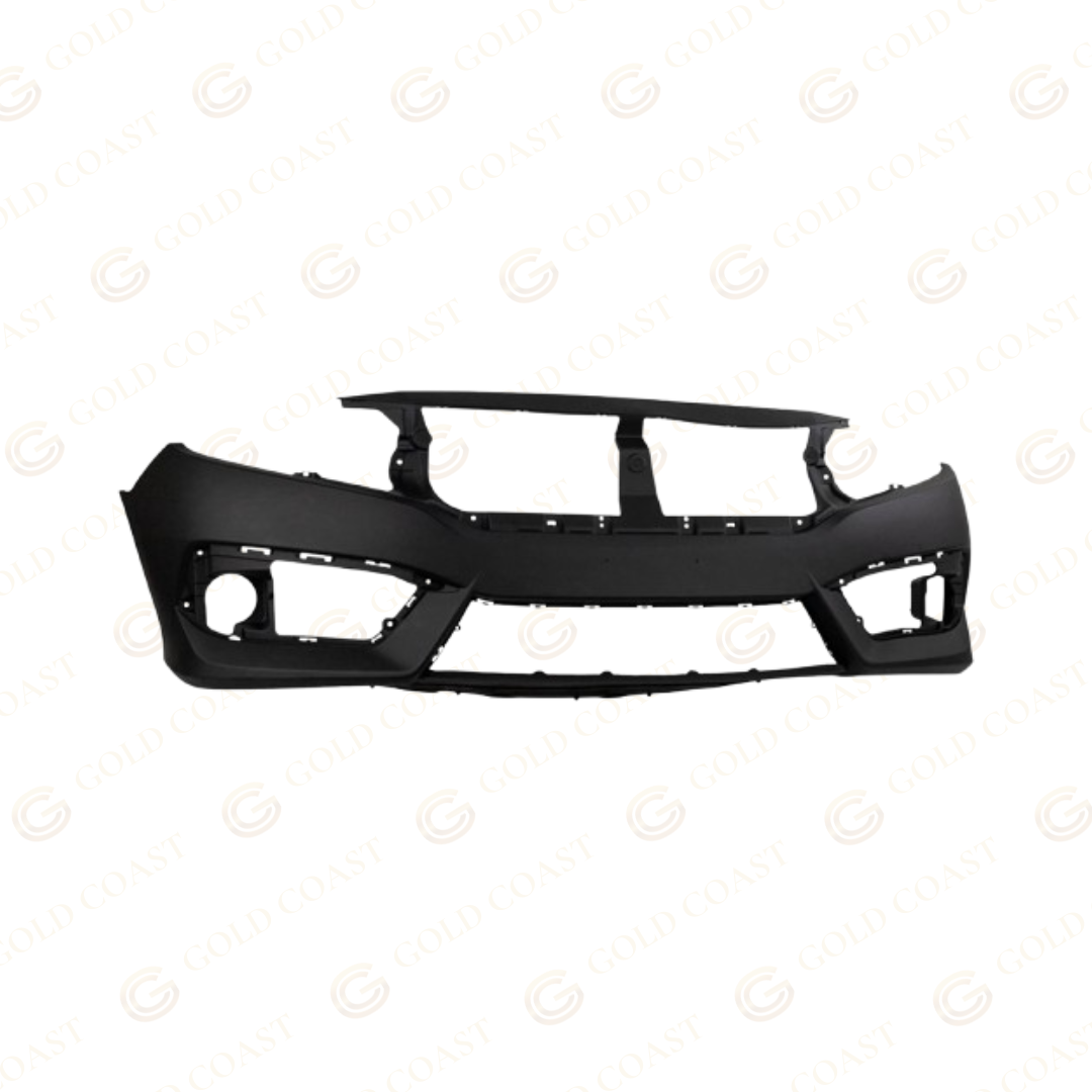 2016-2018 Honda Civic Front Bumper Cover (CAPA) HO1000306C Gold Coast Auto Parts