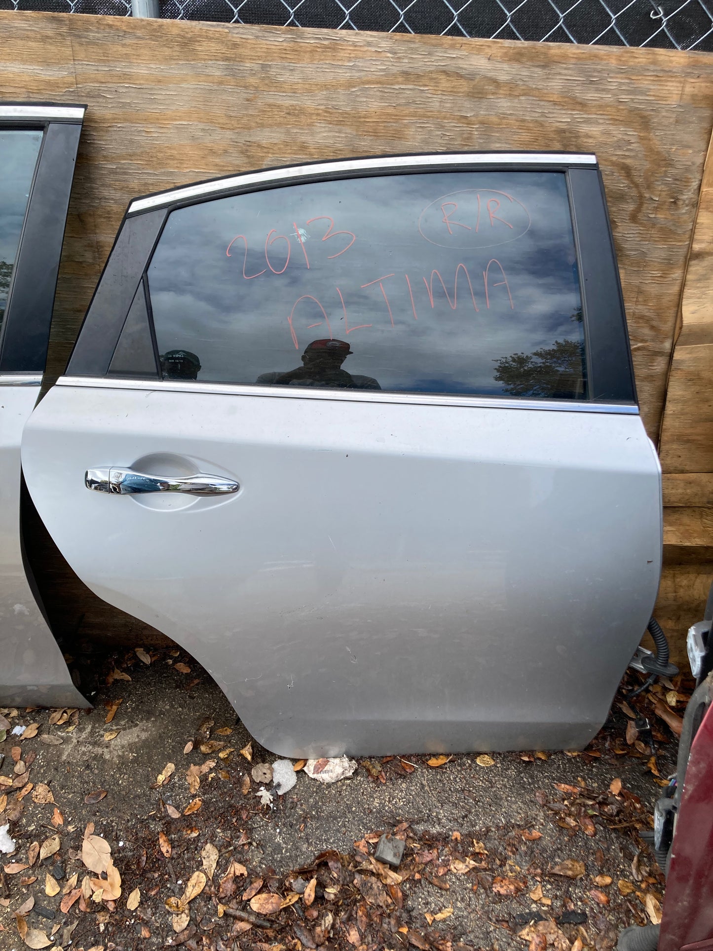 2013-2018 NISSAN ALTIMA REAR DOOR (RH) GC13NIALTRDRHSLR