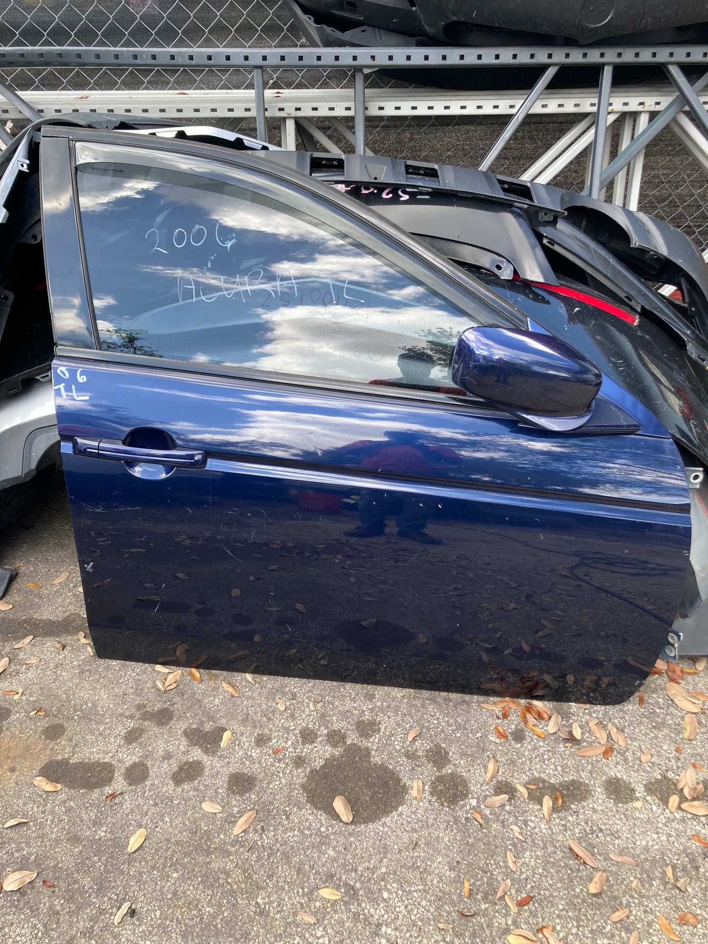 2004-2008 ACURA TL FRONT DOOR (RH) GC06ACTLFDRHBLU