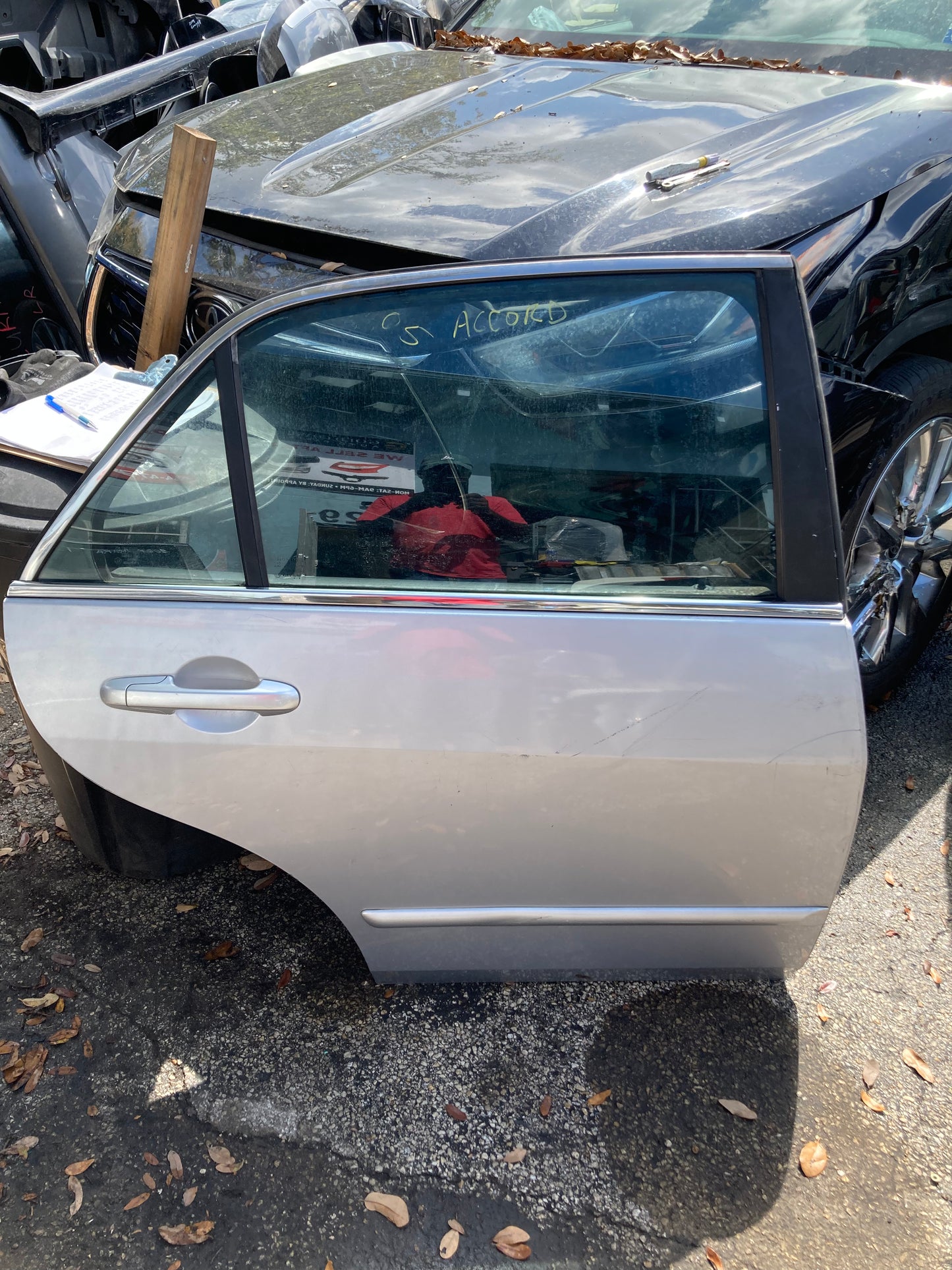 2007 Honda Accord Door (Passenger Side) GC07HOACCFDRHSLR