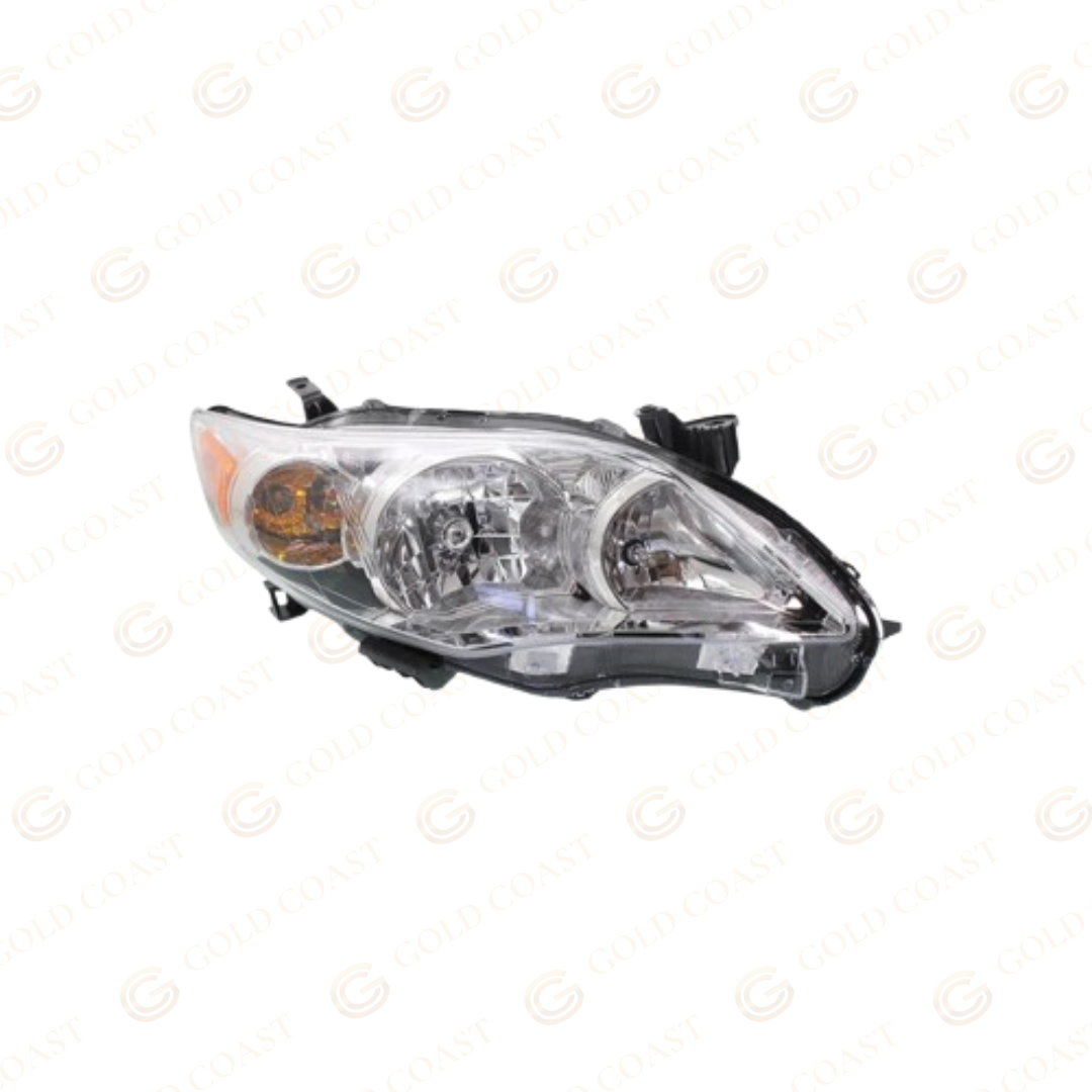 2011-2013 Toyota Corolla Headlight Assembly (BASE|CE|LE; Canada Built) TO2503203 Gold Coast Auto Parts