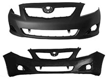 2009-2010 Toyota Corolla Front Bumper Cover TO1000343 Gold Coast Auto Parts