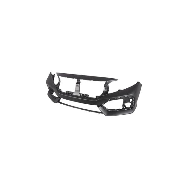 2017-2019 Honda Civic Front Bumper Cover Hatchback Primed HO1000307 Gold Coast Auto Parts