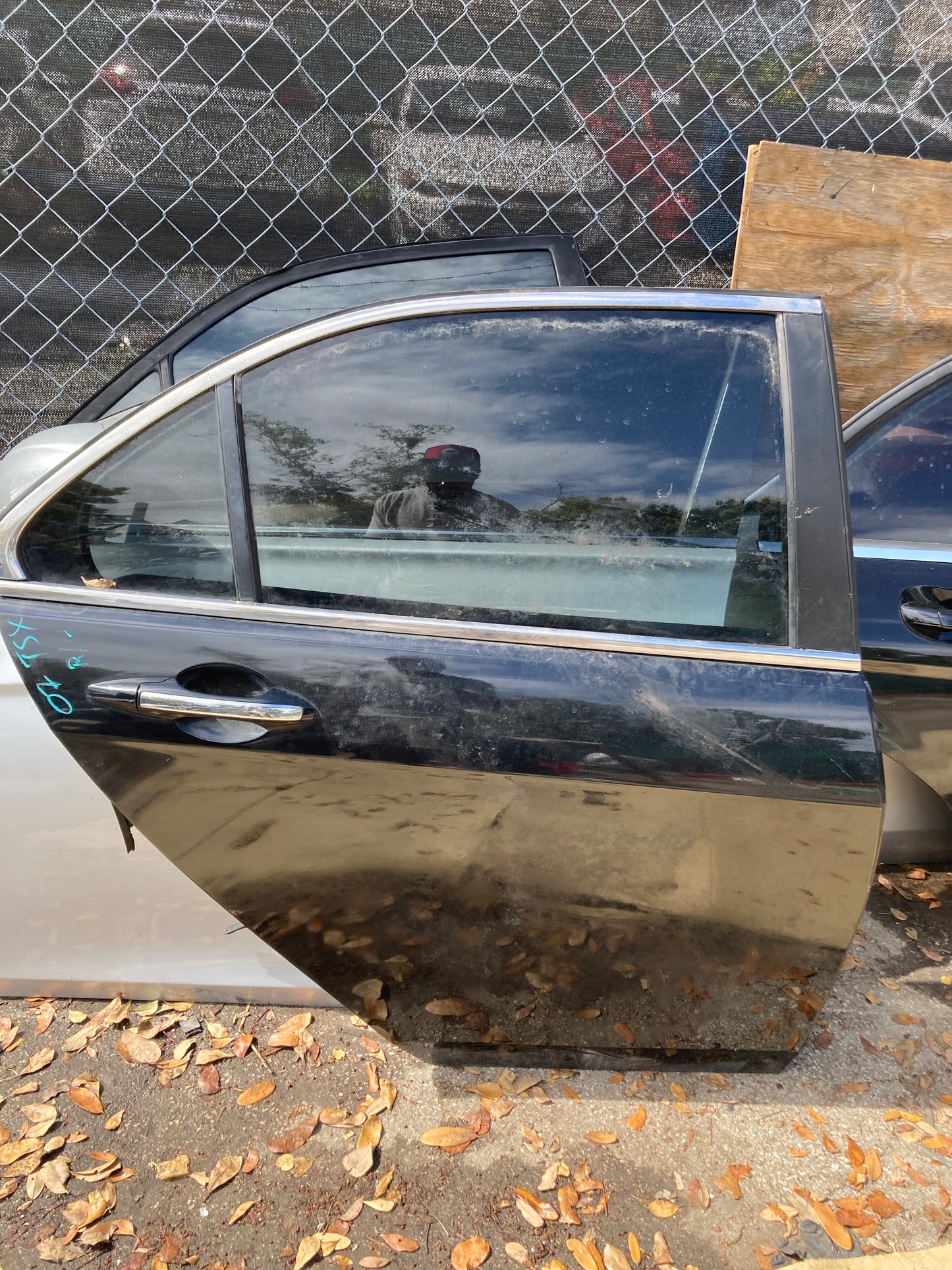 2004-2008 Acura TSX Rear Door RH (Passenger Side) BLACK OEM COMPLETE ASSEMBLY GC07ACTSXFDRHBLK