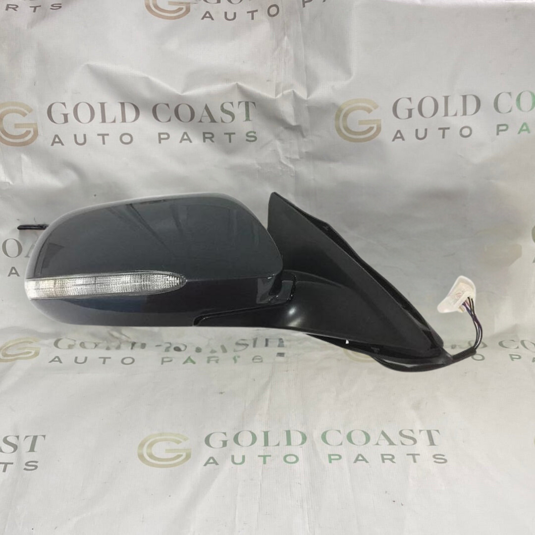 2004 ACURA TSX MIRROR WITH LAMP (RH) GC04ACTSXMRWLRHBLK