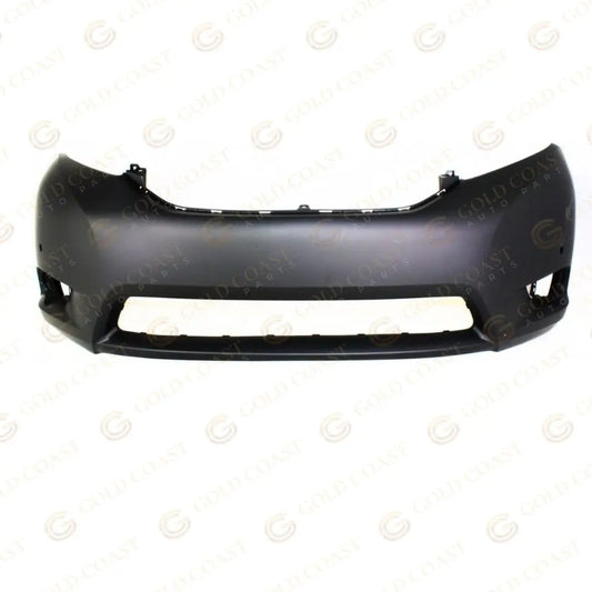 2011-2017 Toyota Sienna Front Bumper Cover Base|L|LE|XLE TO1000369