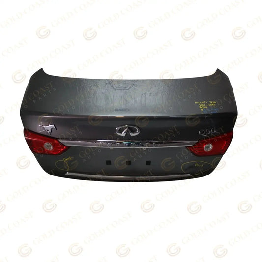 2014-2017 INFINITI Q50 TRUNK LID REAR GC14INQ50TLRBLK Gold Coast Multisystems
