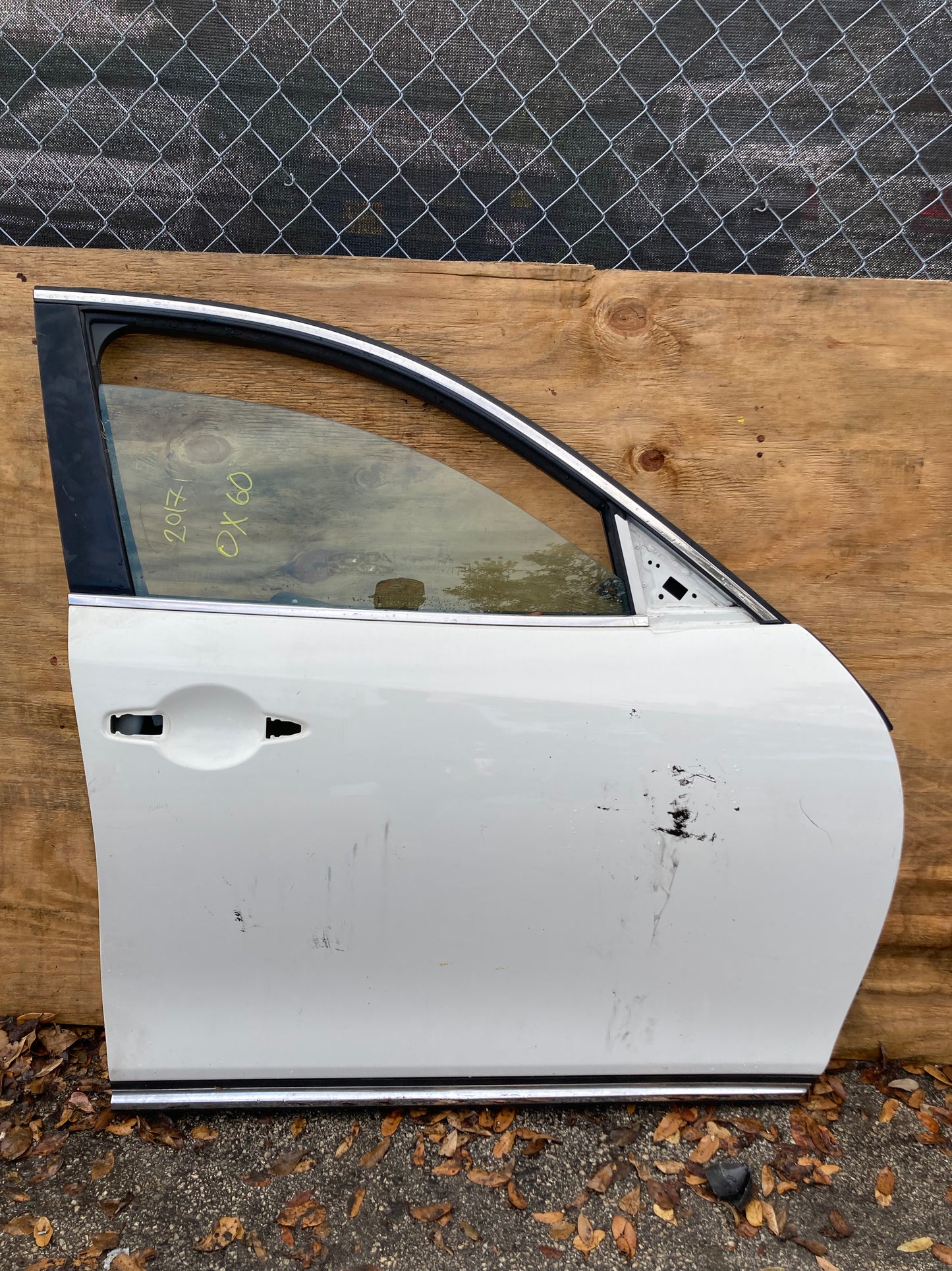 2014-2020 Infiniti QX60 Front Door RH (Passenger Side) WHITE OEM GC20INFQX6FDRHWHT