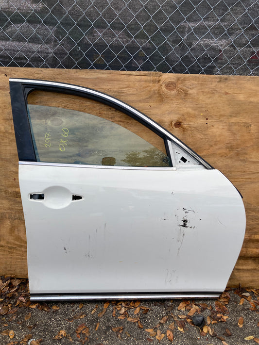 2014-2020 Infiniti QX60 Front Door RH (Passenger Side) WHITE OEM GC20INFQX6FDRHWHT