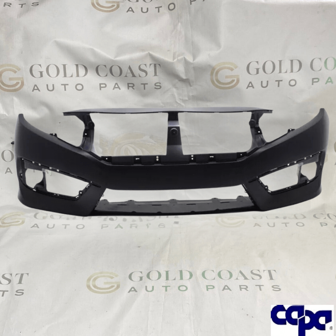 2016 - 2018 Honda Civic Front Bumper Cover (CAPA) HO1000306C - Gold Coast Multisystems