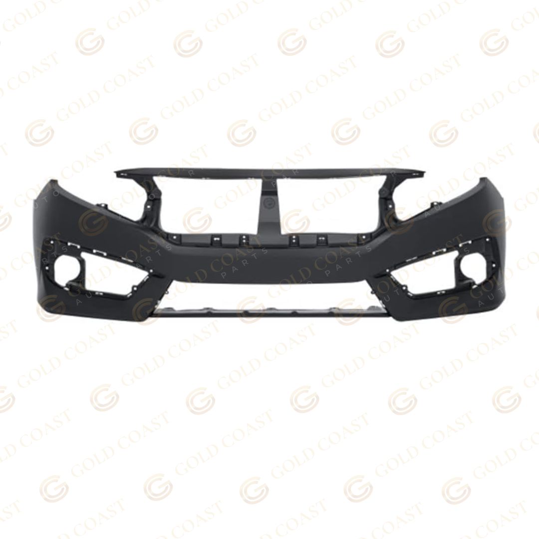 2017-2019 Honda Civic Front Bumper Cover Hatchback Primed HO1000307 Gold Coast Auto Parts