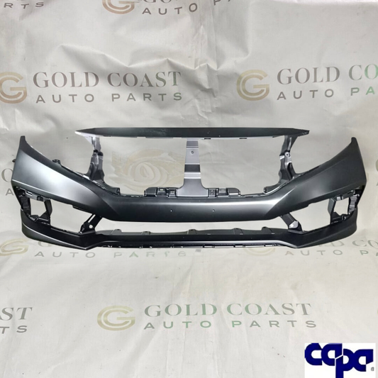 2019-2020 Honda Civic Front Bumper Cover  (EX|LX|SPORT|TOURING) (CAPA) HO1000322C Gold Coast Multisystems