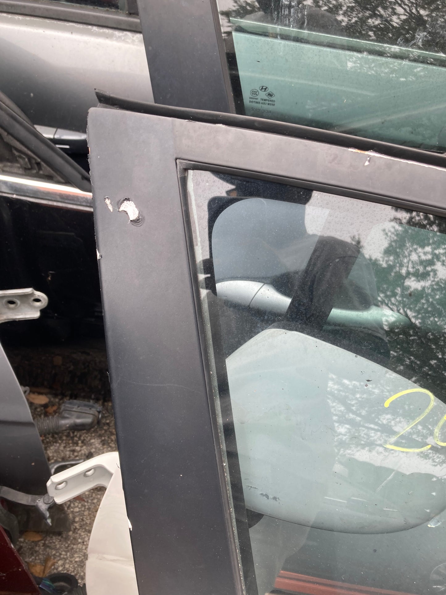 2011-2016 HYUNDAI  ELANTRA FRONT DOOR  (RH) GC16HYELAFDRHWHT