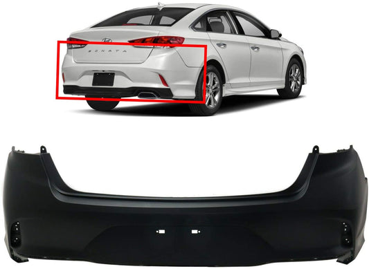 2018-2019 Hyundai Sonata Rear Bumper Cover  HY1100218 Gold Coast Auto Parts