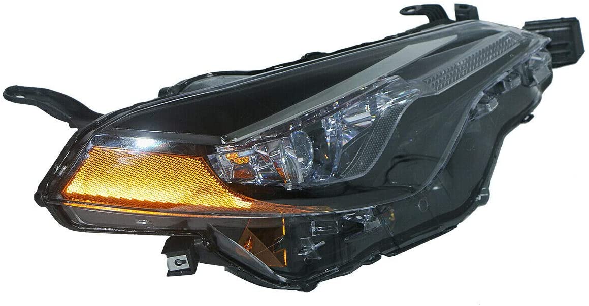 2017-2019 Toyota Corolla Headlight Assembly (RH) CE|L|LE|LE ECO TO2503249 Gold Coast Auto Parts