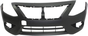 2012-2019 Nissan Versa Front Bumper Cover Sedan NI1000299