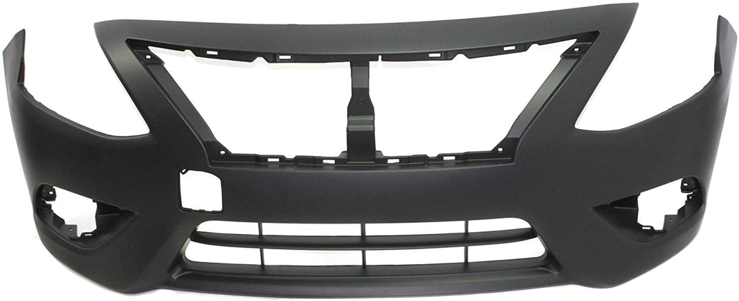 2012-2019 Nissan Versa Front Bumper Cover Sedan NI1000299