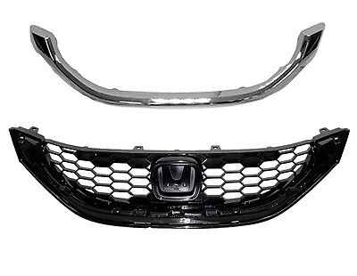 2013-2015 Honda Civic Grille Assembly DX|LX|HF|CNG HO1200216